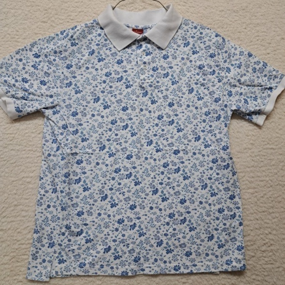 Mens Junction West Floral Polo Size Medium